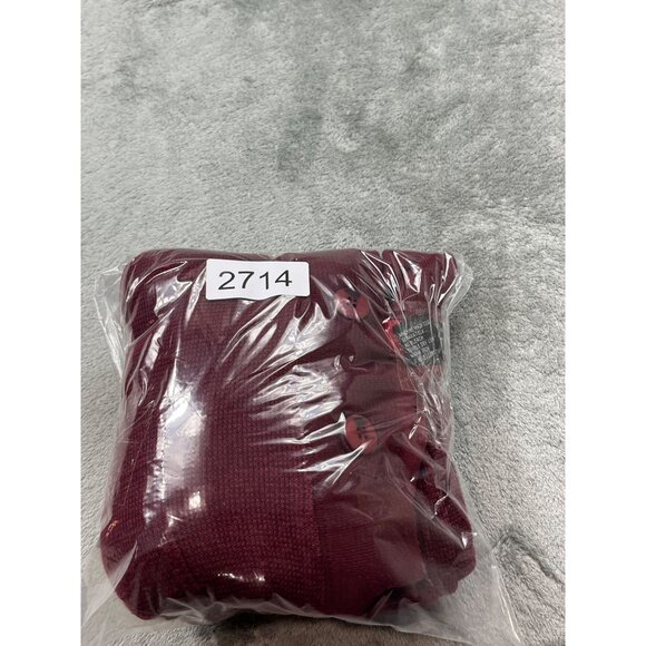 Vintage NY News Womens Small Burgundy Cardigan Sweater RN23243 (Fits like Large) - Picture 9 of 9